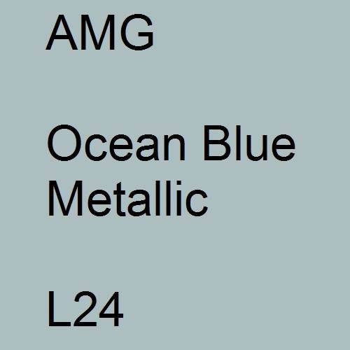 AMG, Ocean Blue Metallic, L24.